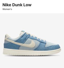 Kids/Women Nike Dunk Low Denim
