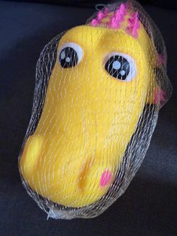 Squishy Gator - Long Neon Yellow Alligator Squishy