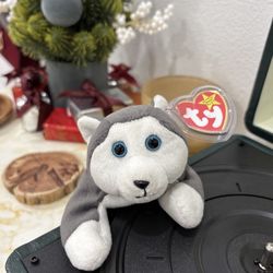 Ty Nanook Husky Retired Original Beanie Baby Mint Condition with Original tags