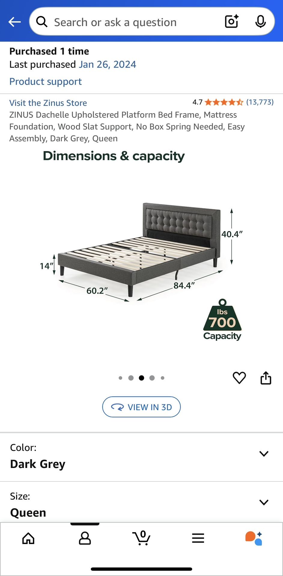 Queen Size Bed Frame