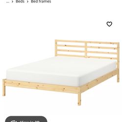 FREE DELIVERY ikea queen tarva bed frame