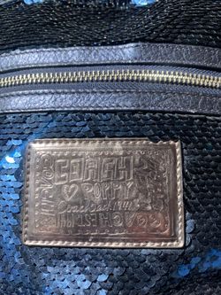 Limited Edition Coach Poppy Sequin Backpack for Sale in Phoenix
