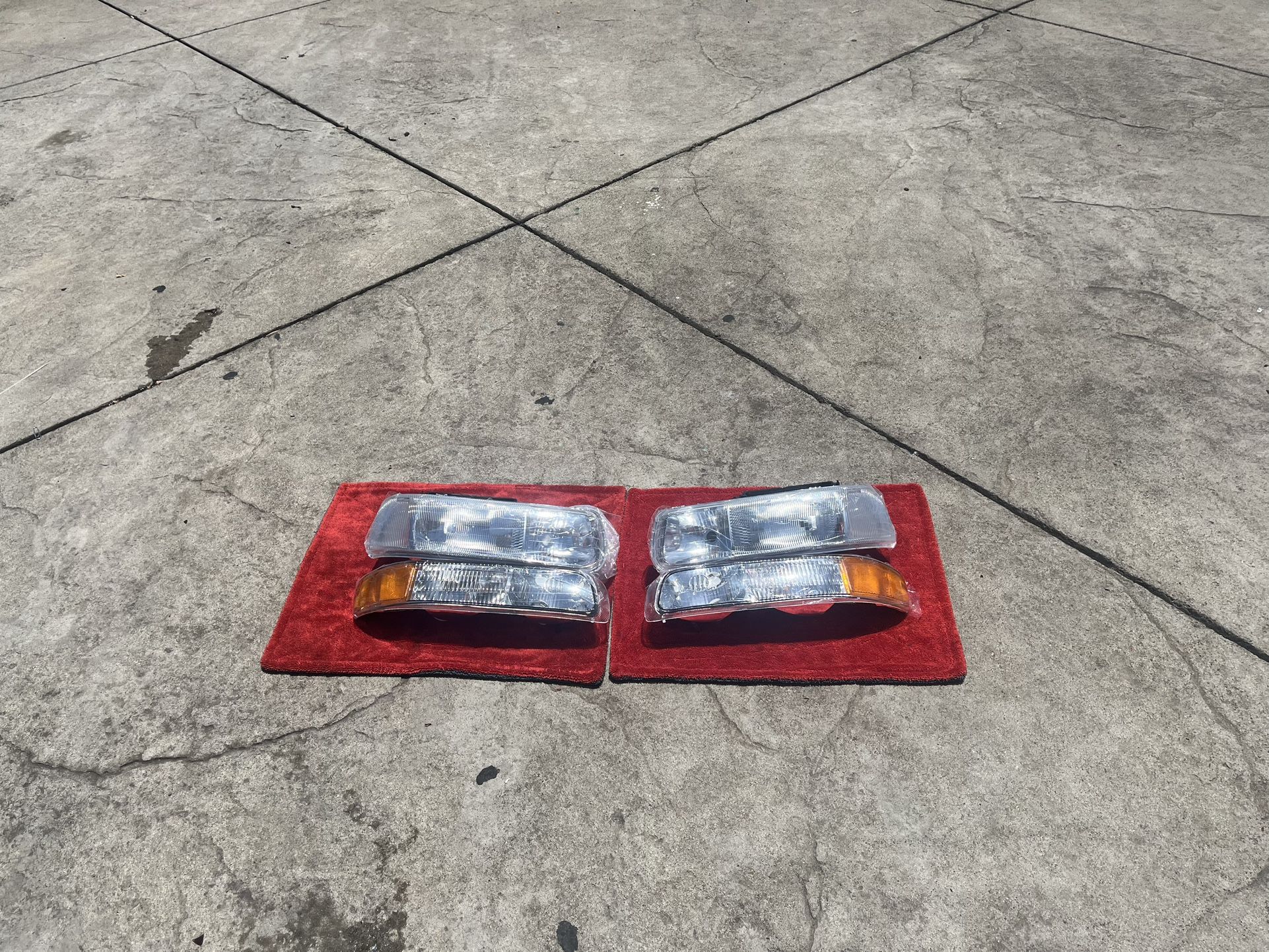 99-02 Silverado Headlights