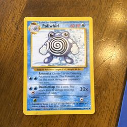 Poliwhirl Pokémon card
