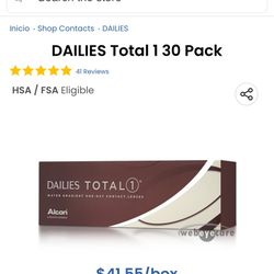 Dailies Contact Lenses 