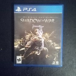 PS4 SHADOW OF WAR