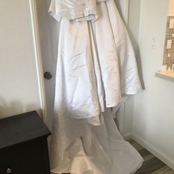 Free Wedding Dress Fabric Satin