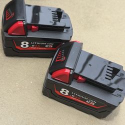 18V 8.0Ah Batteries Milwaukee Compatible-Deals On Multiples !