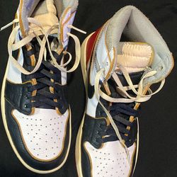 Jordan 1 Retro High X Union Los Angeles Black Toe