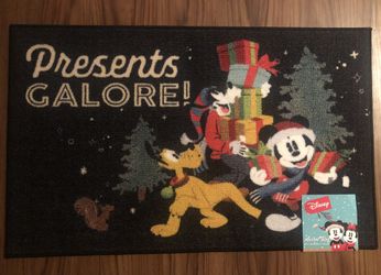 Disney Christmas accent Rug