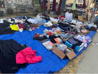 Missionary yard sale