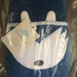 2 New Cloud Island Walrus Hood Infant Towels