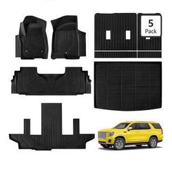 Floor Mats for 2021–2025 Chevrolet/Chevy Suburban/GMC Yukon XL