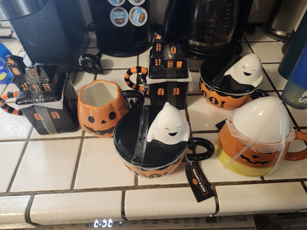 Halloween Coffee Cups