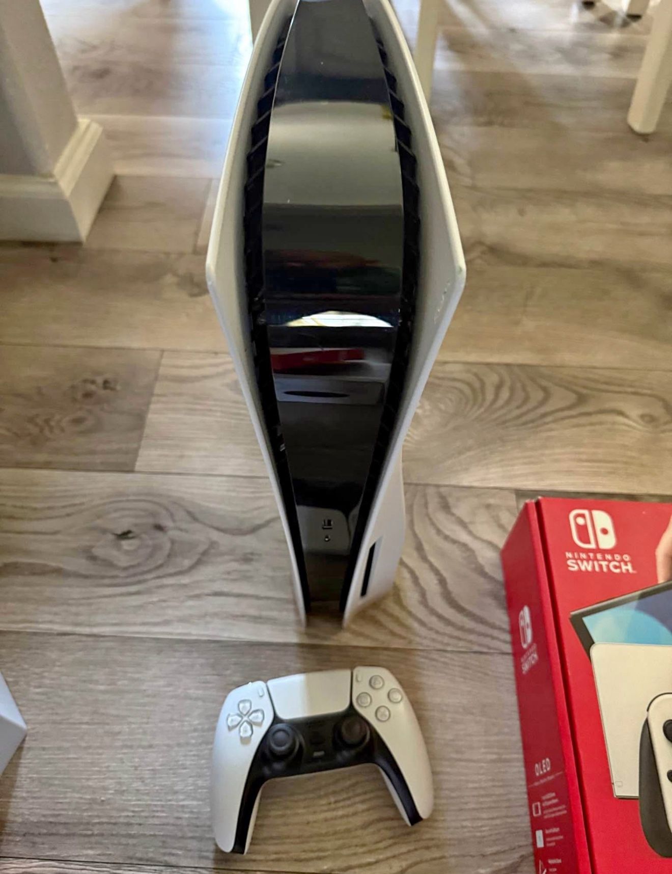 Ps5 system, $275, Nintendo switch oled $175, Xbox series s $160 , switch lite $90