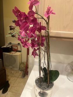 Artificial Phalaenopsis Orchid Plant Pink