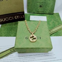 Gucci GG 18K gold necklace