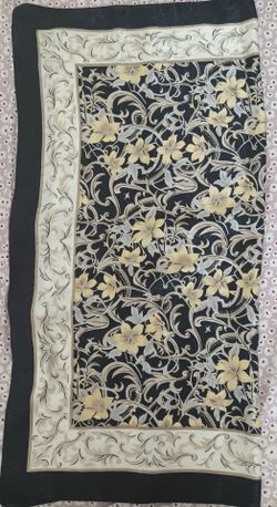 Floral scarf