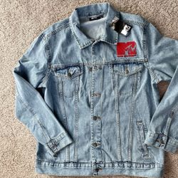 Denim mtv jean jacket  new
