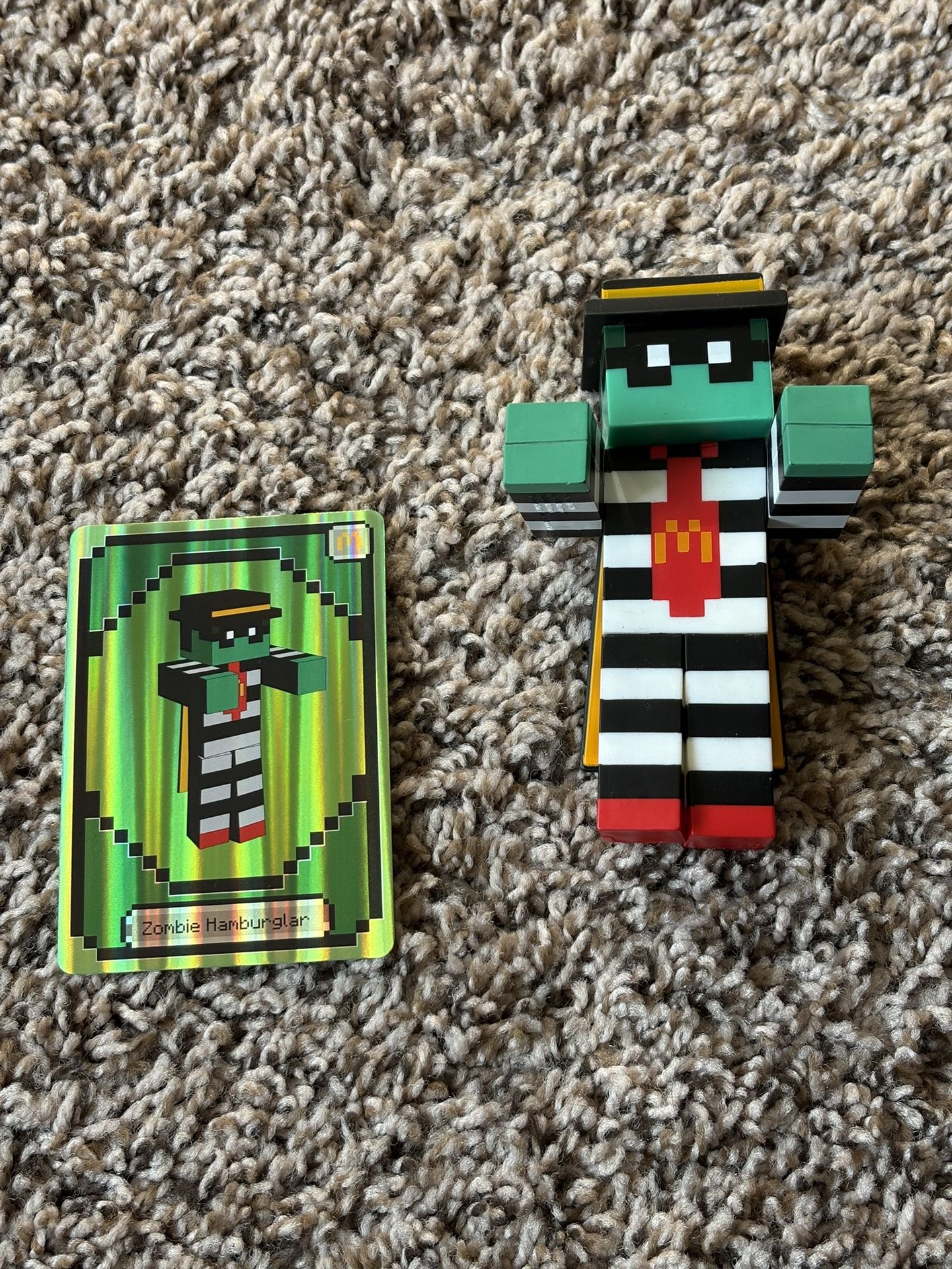 Zombie hamburglar toy