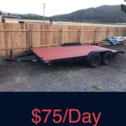 Car Trailer Flatbed 