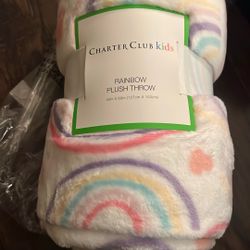 Kids Rainbow Blanket