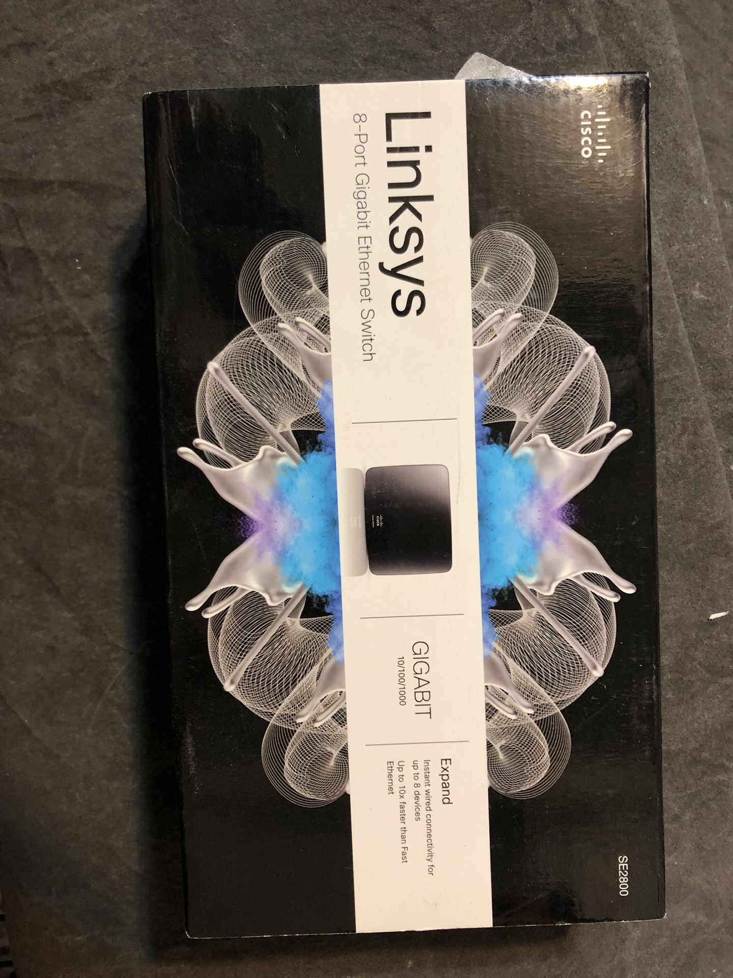 Linksys 8-port Ethernet switch