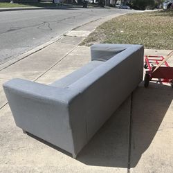 Gray Sofa-clean, modern, ready to go