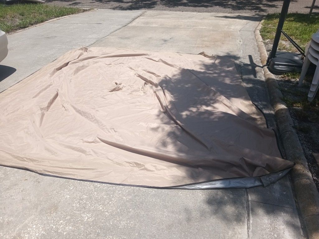Ozark Trail 10 Ft. X 10' Replacement Canopy Gazebo Tent Beige/Tan