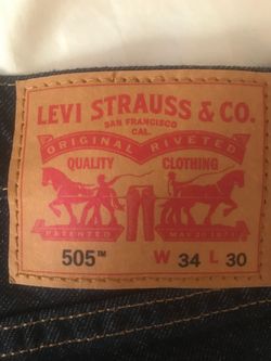 Mens Levi jeans W34 L30