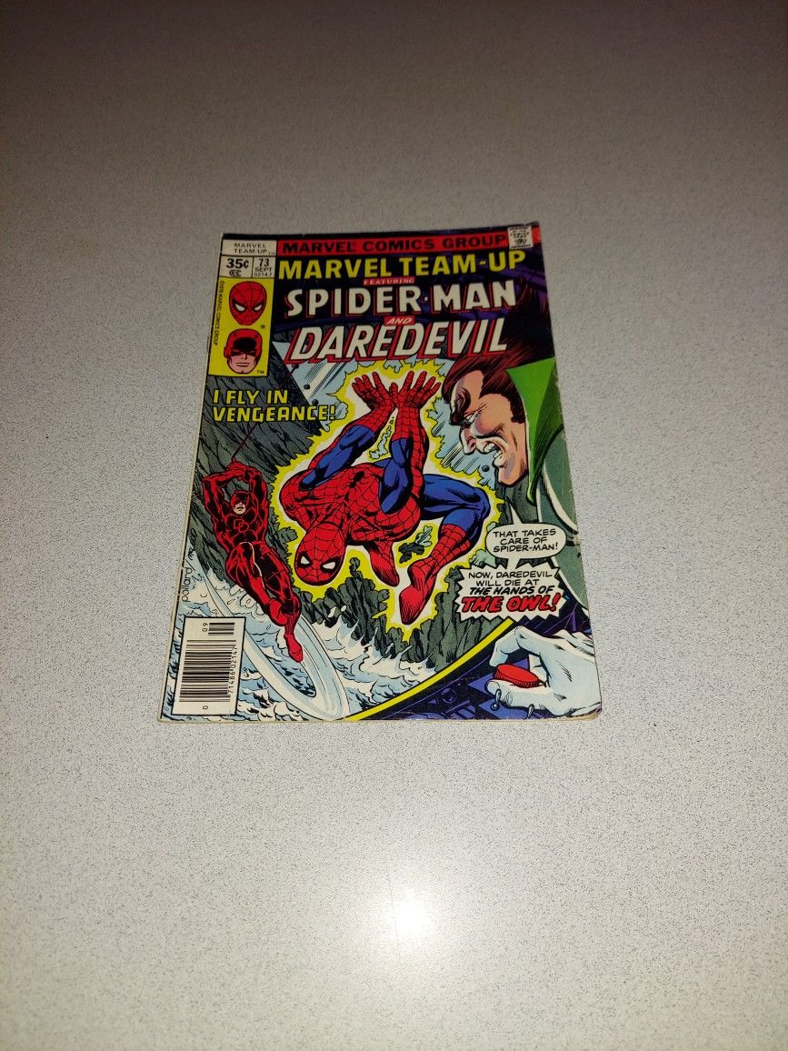 VINTAGE 1978 MARVEL TEAM-UP #73 COMIC