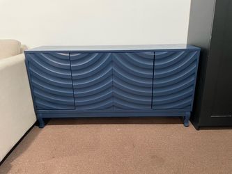 Navy 4 Door Sideboard/Cabinet