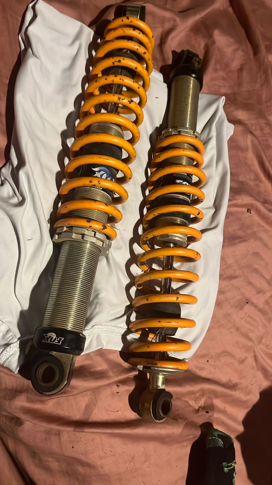 new Fox shock absorbers