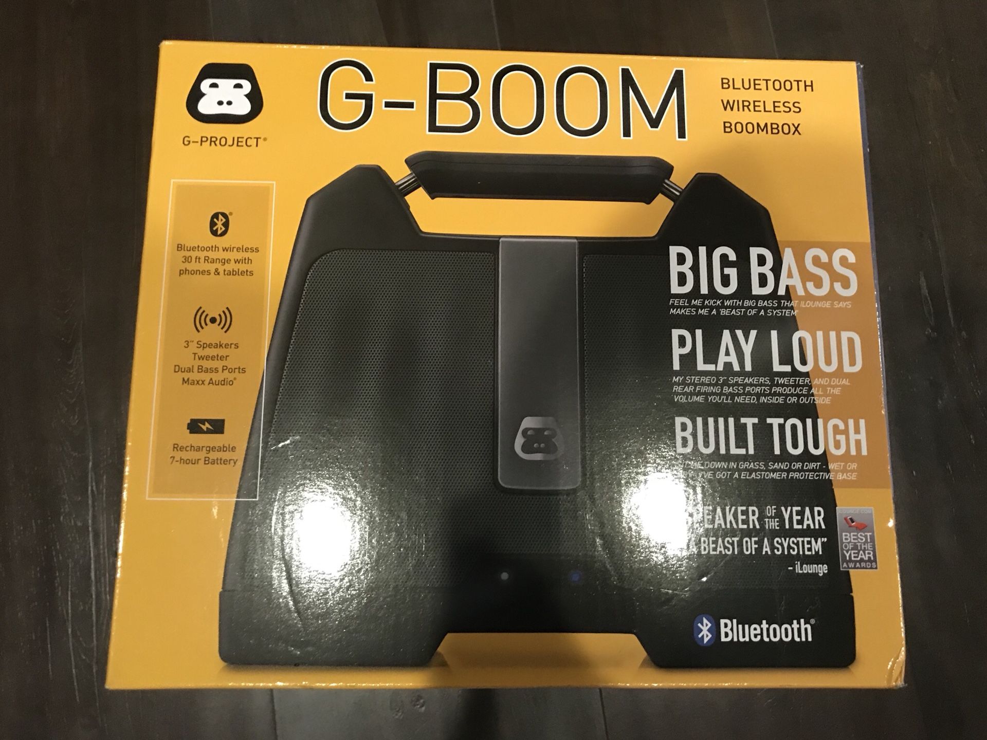 Wireless Speaker G Boom Boombox G Boom Bluetooth Wireless Boombox