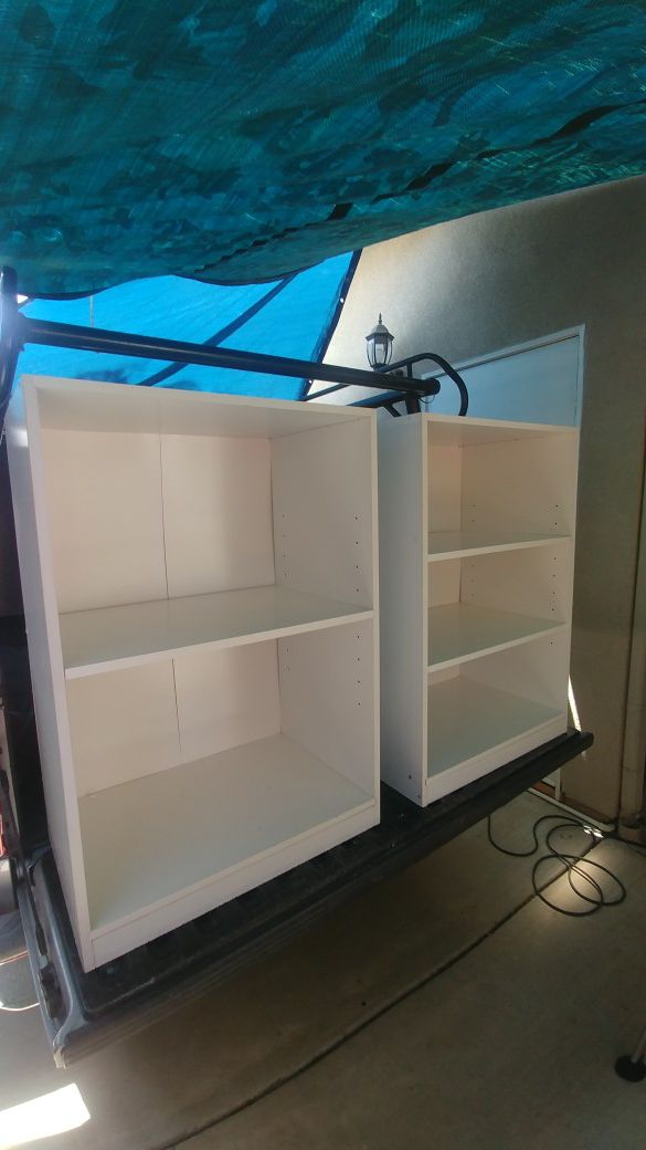 Book Shelves (White x2)