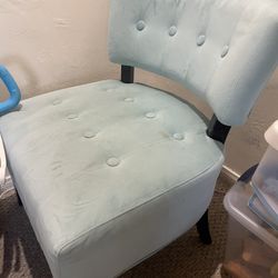 Set Of Two Chairs Turquoise 