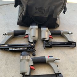 Porter Cable Nail Gun Set