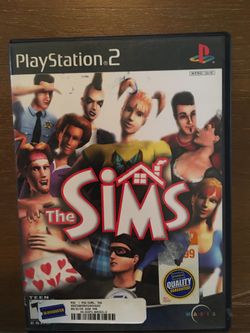 Sony PlayStation ps2 the sims