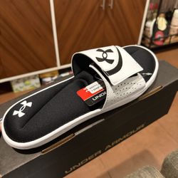 Under Armour - Ignite 6 Slide 'White Black'