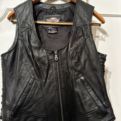 Harley Davidson Leather Vest