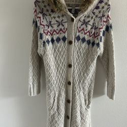 Knitted Button Down Cardigan