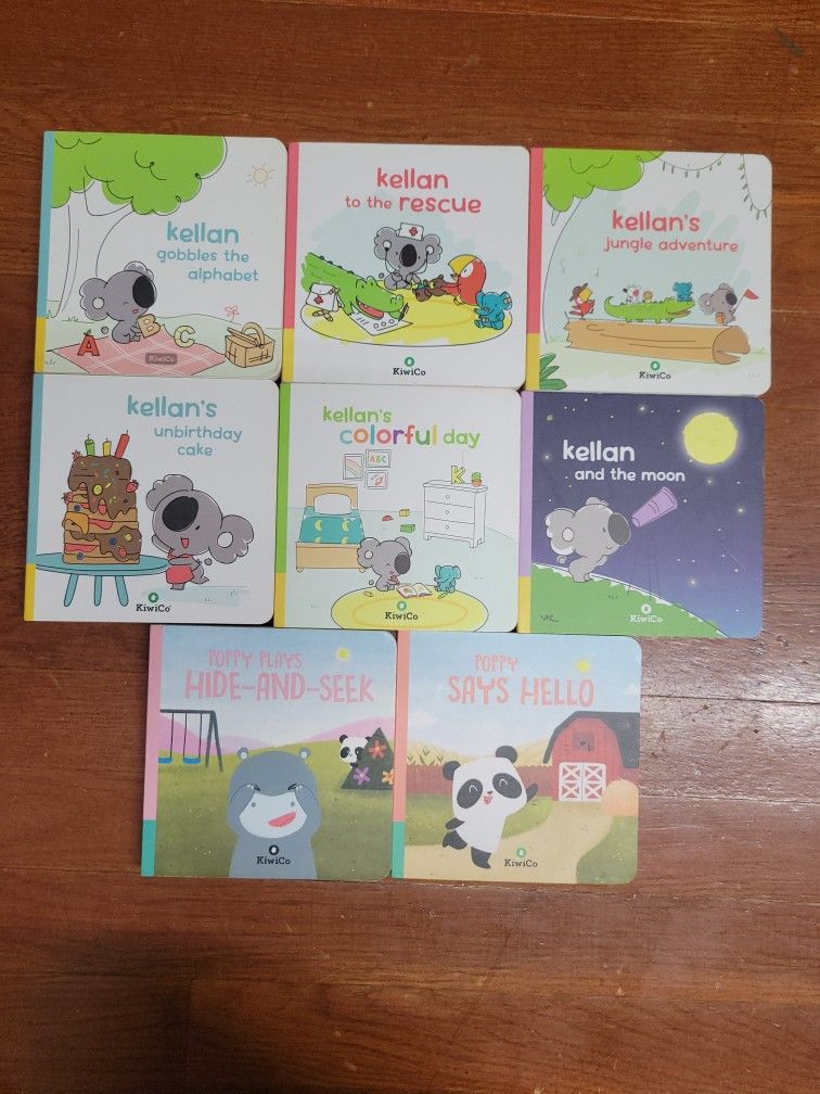 Kiwico Kellan & Poppy Books