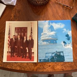 Original Photo Four Presidents