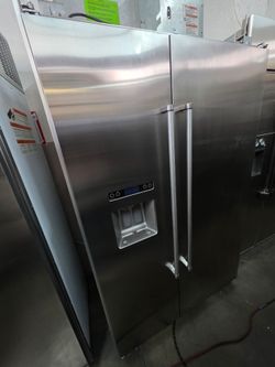 48" KITCHENAID BUILT IN STAINLESS STEEL REFRIGERATOR