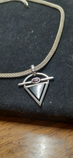 Rodiam over sterling silver