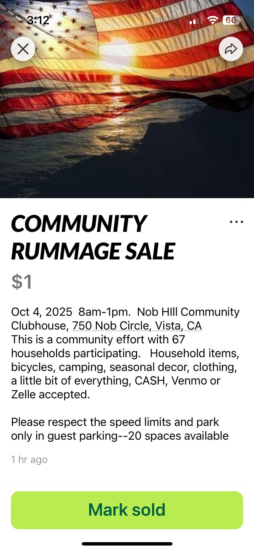 Rummage Sale