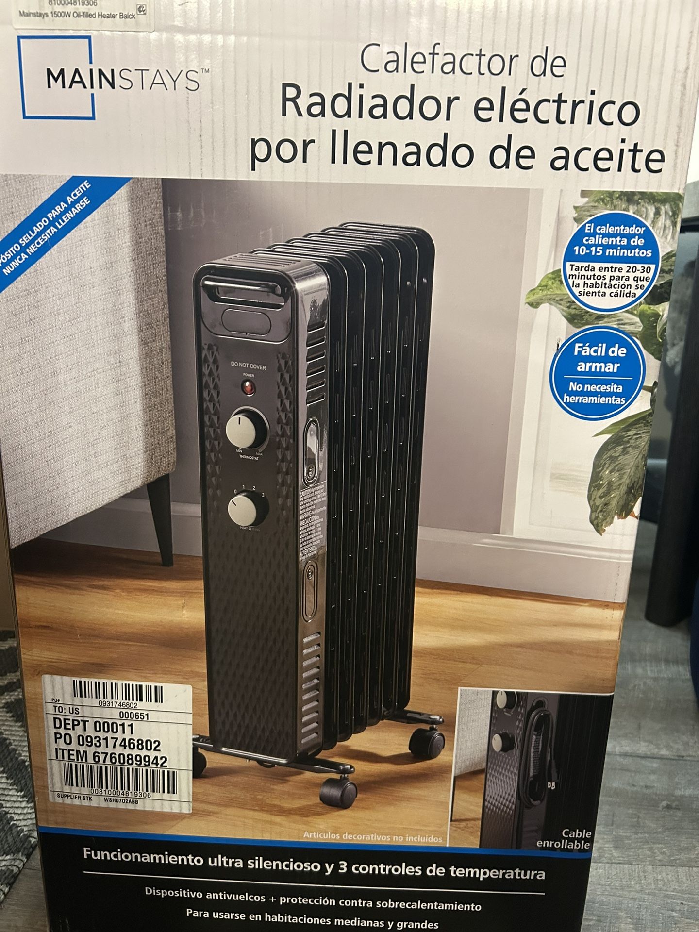 Electric Radiator Heater (Brand New)