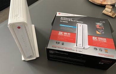 Motorola Surfboard SBG6782-AC Modem And Wifi Router
