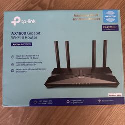 WiFi 6 Router TP-Link AX1800 