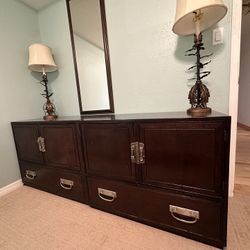 Two Identical Dressers And Matching Night Stand